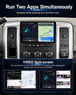 Video In-Dash Units w/GPS 2009 64G Android Radio Dodge Ram 1500 2500 3500 2009 2 gallery image 5
