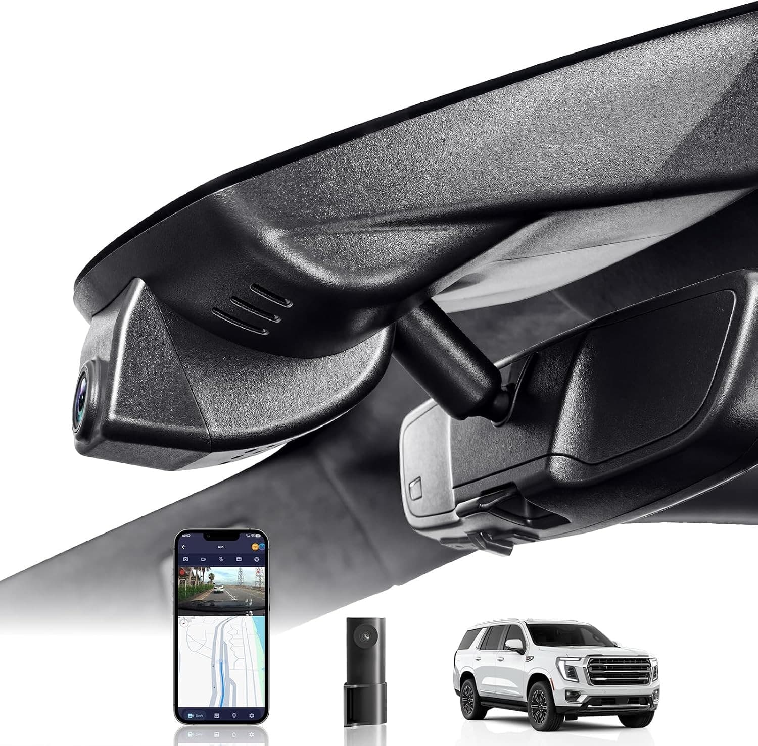 Other Car Video 2023 Front 4K & Rear 1080P Dash Cam GMC Yukon 2023 2026(Model A)