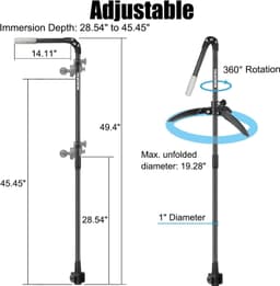 Fishfinders Live Sonar Scope Transducer Pole Mount Ice Tripod and Glow Handle gallery image 2