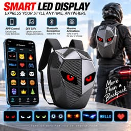 Laptop Cases & Bags Carbon Fibre | View order LED Motorcycle Backpack Men Hard gallery image 4