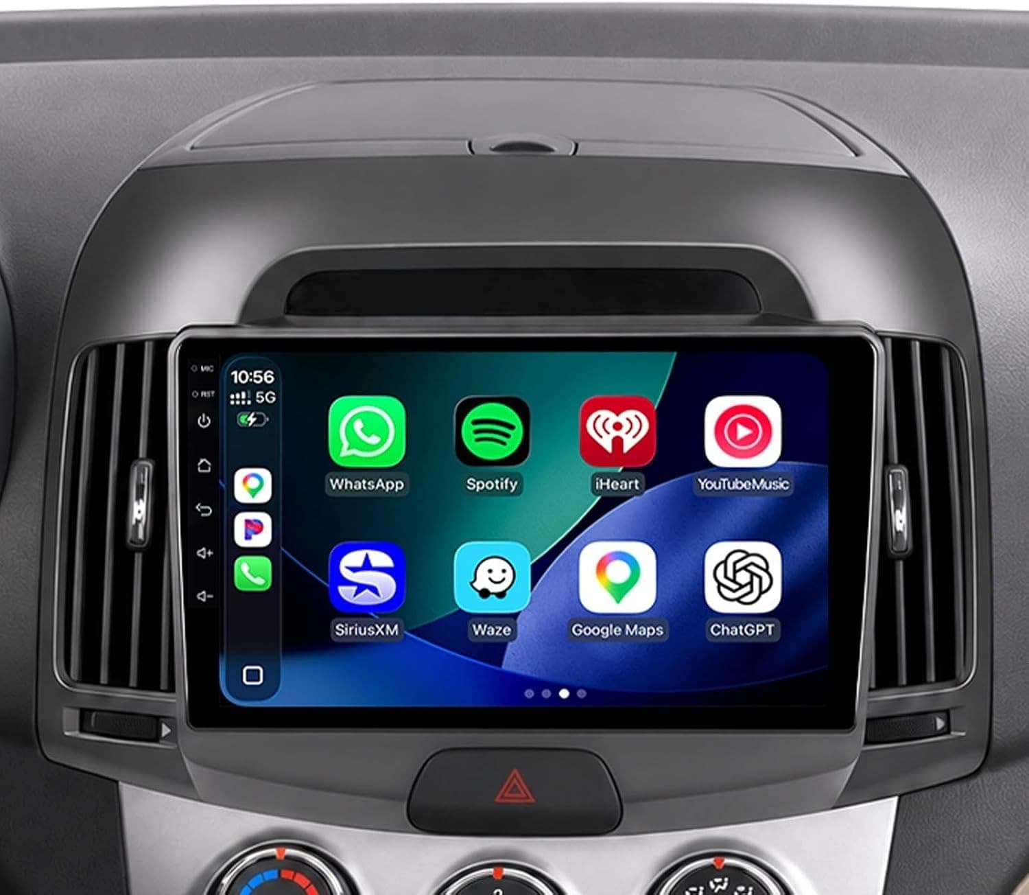 Video In-Dash Units w/GPS 2007 64G Car Radio Stereo Hyundai Elantra 2007 2010 Ca