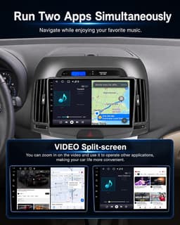 Video In-Dash Units w/GPS 2007 64G Car Radio Stereo Hyundai Elantra 2007 2010 Ca gallery image 6