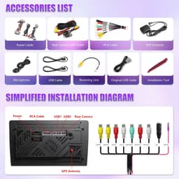 Android 13 Car Stereo Wireless CarPlay Android Auto Honda Accord 8th 2008-2012 gallery image 4