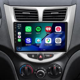 Android 13 Car Stereo Wireless CarPlay Android Auto Hyundai Accent 2012-2017 GPS gallery image 1