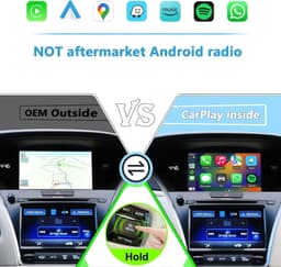 Video In-Dash Units w/GPS 2014 Dual Screen Only CarPlay & Android Auto Acura RDX gallery image 8