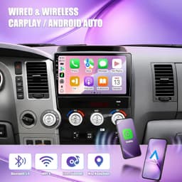 Android 13 Car Stereo Wireless CarPlay Android Auto Toyota Tundra 2007-2013 Toyo gallery image 2