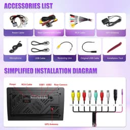 Android 13 Car Stereo Wireless CarPlay Android Auto Toyota Tundra 2007-2013 Toyo gallery image 6