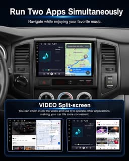 Video In-Dash Units w/GPS 2005 64G Radio Stereo Toyota Tacoma 2005 2015 CarPlay gallery image 3