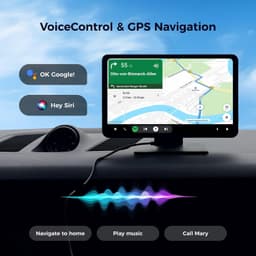 Android 13 Car Stereo Wireless CarPlay Android Auto Car 9 GPS Kit Set Bundle OEM gallery image 3