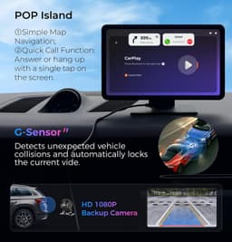 Android 13 Car Stereo Wireless CarPlay Android Auto Car 9 GPS Kit Set Bundle OEM gallery image 4