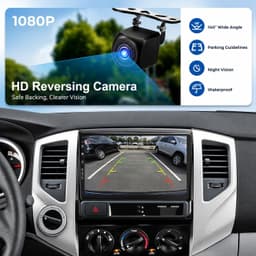 9in Android 13 Car Stereo Wireless CarPlay Android Auto Toyota Tacoma 2005-2015 gallery image 5
