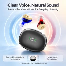 GM951 Hearing Aids Invisible Hearing Aids Adults Wind Noise Reduction HD Digital gallery image 8