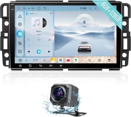 8in Android 13 Car Stereo Wireless CarPlay Android Auto Chevy Silverado/GMC Sier gallery image 1