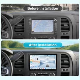 8in Android 13 Car Stereo Wireless CarPlay Android Auto Chevy Silverado/GMC Sier gallery image 3
