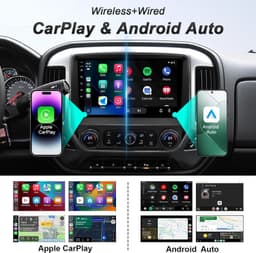 2014-2018 Chevy Silverado Video In-Dash Units w/GPS 2014 64GB Android 13 Car Rad gallery image 2