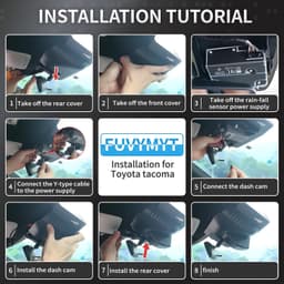 Other Car Video black 2024 4K Dash Cam Toyota Tacoma 2024 2026 | OEM Style Front gallery image 4