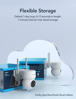 Solar Security Cameras Outdoor Wireless Security Cameras White .com : Wireless gallery image 4