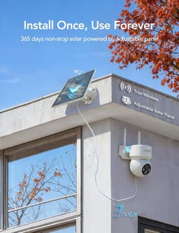 Solar Security Cameras Outdoor Wireless Security Cameras White .com : Wireless gallery image 8