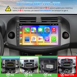 Video In-Dash Units w/GPS For RAV4 2007-2012 2007 Car Radio Stereo Toyota RAV4 2 gallery image 6