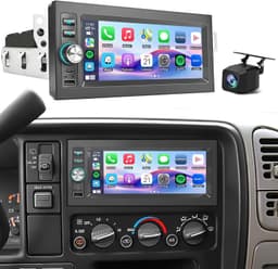 1.5din-gm-6.9cp Video In-Dash Units w/GPS Black 2002 Plug and Play 1.5 Din Car gallery image 1