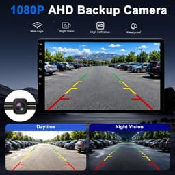10.2in Android 13 Car Stereo Wireless CarPlay Android Auto Chevy Silverado 2014 gallery image 3