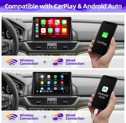 Android 13 Car Stereo Wireless CarPlay Android Auto Honda Accord 10th 2018-2022 gallery image 5