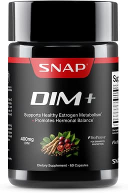 Dietary Supplements DIM Supplement Men 400mg DIM+ Ashwagandha | DIM Complex Calc gallery image 1
