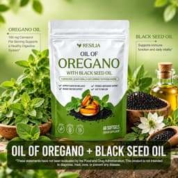 Herbal Remedies & Resins Black with Black Seed Oil & Aged Odorless Garlic CoQ10 gallery image 5