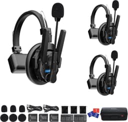 XTalk XPro3 Wireless Intercom Headset System | Antenna Enhanced Signal Reception gallery image 1