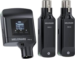 MX-2 Transmitters Dual UHF Auto Scan Wireless XLR Transmitter Receiver MX 2 | Pl gallery image 1