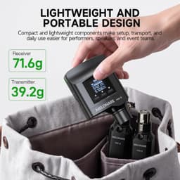 MX-2 Transmitters Dual UHF Auto Scan Wireless XLR Transmitter Receiver MX 2 | Pl gallery image 7