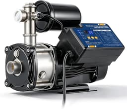 HT-519VSCP-XN Booster Pumps Silver Whole House Water Pressure Booster Pump Adjus gallery image 1