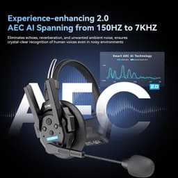 XTalk XPro4 Wireless Intercom Headset System | Antenna Enhanced Signal Reception gallery image 6