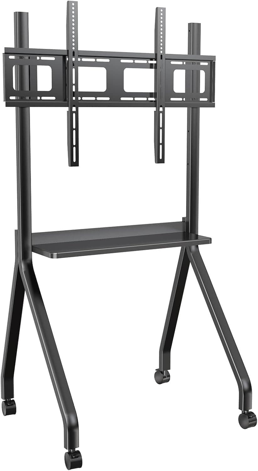 A-55-65 Rolling Stand S TV Stands & Entertainment Units Black 55'' 65'' Smart Bo