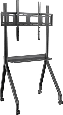 A-55-65 Rolling Stand S TV Stands & Entertainment Units Black 55'' 65'' Smart Bo gallery image 1