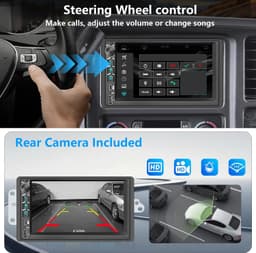 Video In-Dash Units w/GPS 2003 Car Radio Stereo CarPlay Android Auto 2006 Chevy gallery image 5