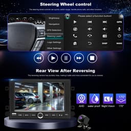 Video In-Dash Units w/GPS 2004 5GWiFi Upgrade Car Radio Ford F150 2004 2008 F250 gallery image 5