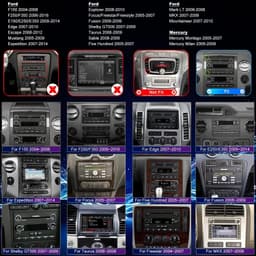 Video In-Dash Units w/GPS 2004 5GWiFi Upgrade Car Radio Ford F150 2004 2008 F250 gallery image 6