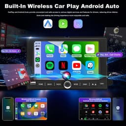 Video In-Dash Units w/GPS 2004 5GWiFi Upgrade Car Radio Ford F150 2004 2008 F250 gallery image 7