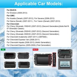 XTGMC82SC Video In-Dash Units w/GPS 2007 8inch Car Radio Chevy Silverado GMC Sie gallery image 6