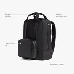 Laptop Cases & Bags Carbon Black Metro Backpack Nylon Travel Backpack Laptop Com gallery image 4