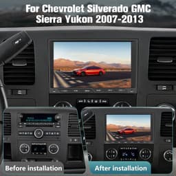 Video In-Dash Units w/GPS 2007 Car Radio Stereo Chevrolet Silverado GMC Sierra gallery image 2