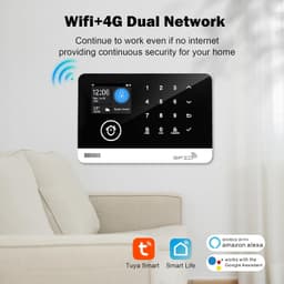 IP & Smart Security Camera Systems Home Security System Alarm System 22 Piece Ki gallery image 2