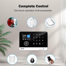 IP & Smart Security Camera Systems Home Security System Alarm System 22 Piece Ki gallery image 3