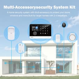 IP & Smart Security Camera Systems Home Security System Alarm System 22 Piece Ki gallery image 7