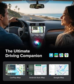 9in Android 13 Car Stereo Wireless CarPlay Android Auto Toyota Camry 06-11 Ready gallery image 7