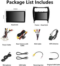 Android 13 Car Stereo Wireless CarPlay Android Auto Toyota Camry 2012-2014 Ready gallery image 8