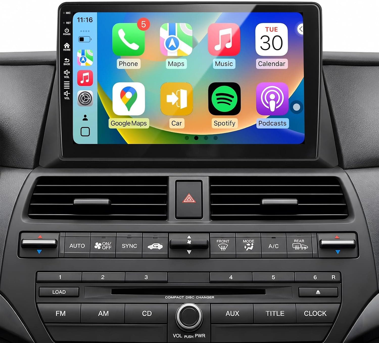 Car Audio In-Dash Units Android 64G Car Radio Stereo Honda Accord 2008 2012 Wire