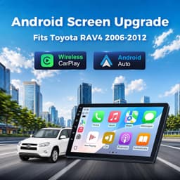 Car Audio In-Dash Units Car Radio Stereo Carplay Screen Upgrade 2006 2012 Toyota gallery image 4