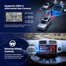 Car Audio In-Dash Units Car Radio Stereo Carplay Screen Upgrade 2006 2012 Toyota gallery image 8